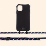 Black Matte Case + Sailor Blue Rope