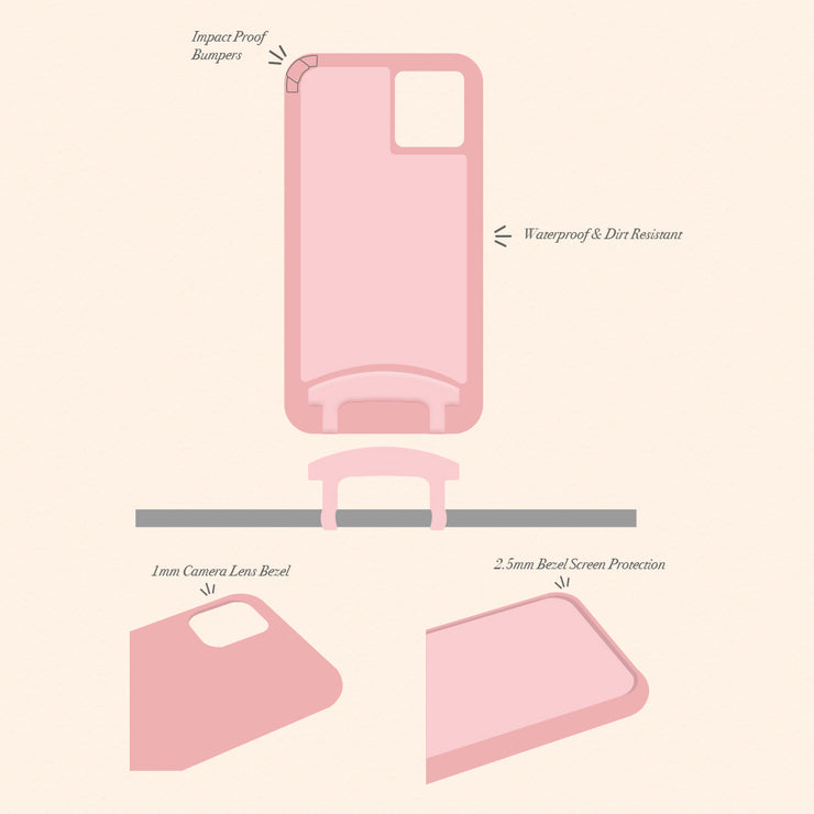 Pink Matte Modular Case