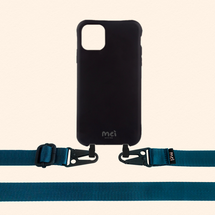 Black Matte Case + Royal Blue Strap