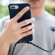 Black Matte Case + Polka Rope