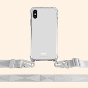 Classic Clear Case + Cloud Gray Strap