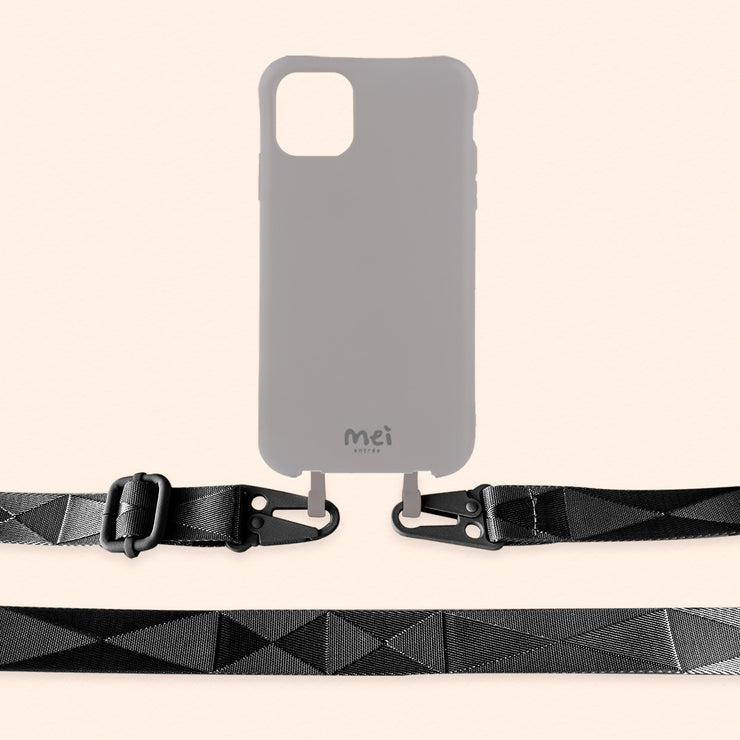 Gray Matte Case + Black Strap