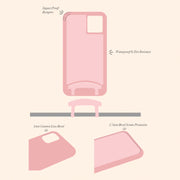 Pink Matte Case + Pink Strap