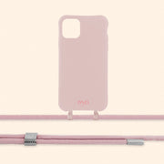 Pink Matte Case + Dusty Pink Rope