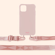 Pink Matte Case + Pink Strap