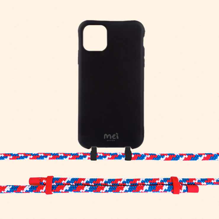 Black Matte Case + Fire & Ice Rope